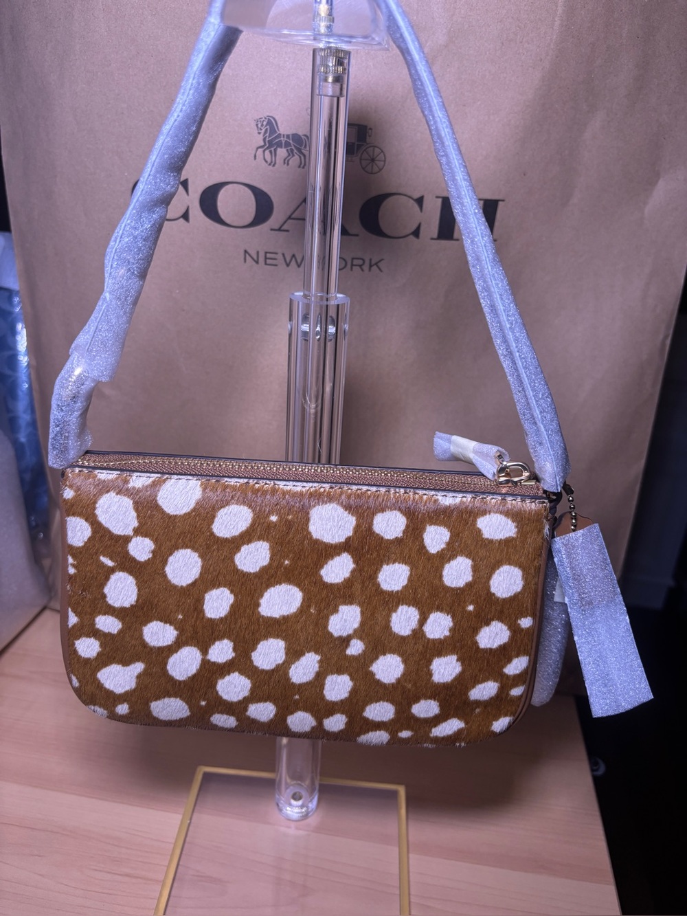 Coach Outlet Nolita 19 With Deer Print 🦌 - Picture 3 of 14